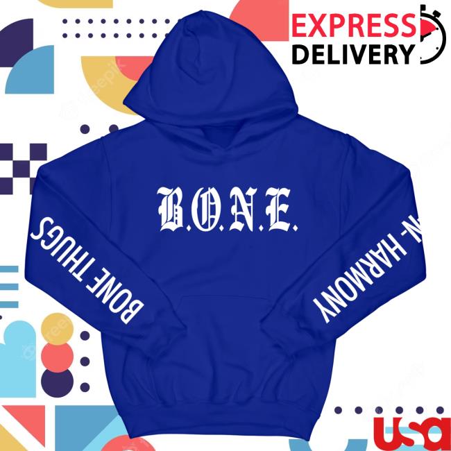 Official Merch Bar Store Bone Thugs-N-Harmony Bone Enterprise Crew Royal Blue MerchBar BoneThugsnHarmony Apparel Clothing Shop