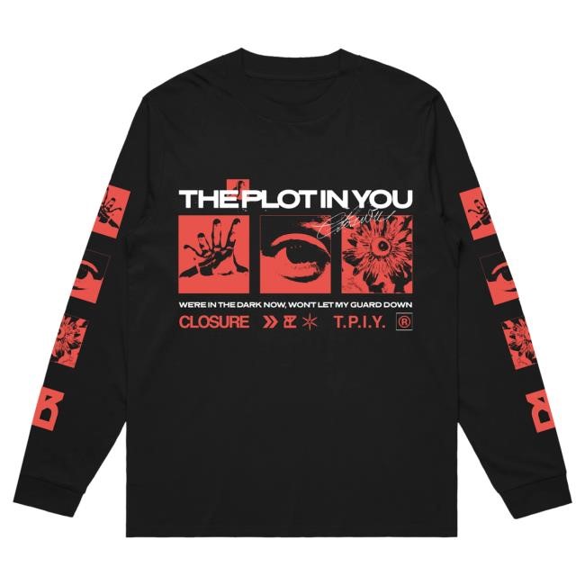 Official The Plot In You Clothing Store Merch Closure Shirt New