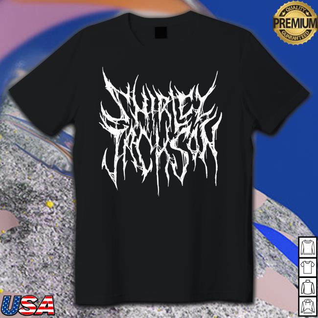 Void Merch Shirley Jackson Metal Af Wht Shirt