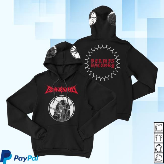 Official Night Shift Store Shop Gravesend - Vermin Victory Hoody Nightshift Merch