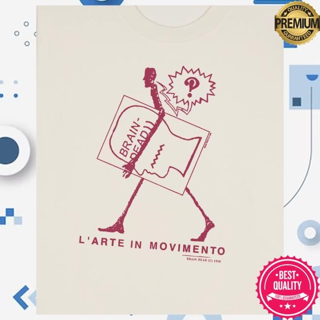 Brain Dead Movimento Hot Shirt - Cream