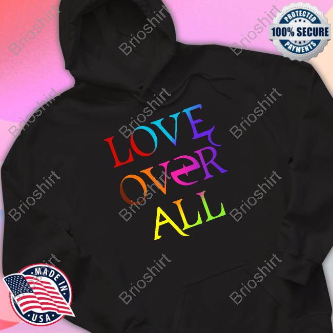 Love Over All Tee Black
