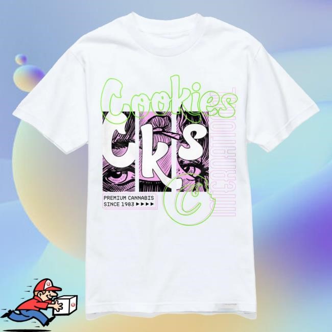 Official Cookies Sf Comic Sketch T Shirt