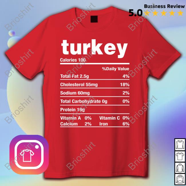 Turkey Calories 100 Long Sleeve T-Shirt