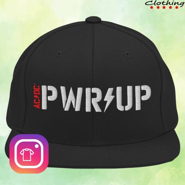 Official AcDc Merch Store Ac/Dc PWR UP Cap