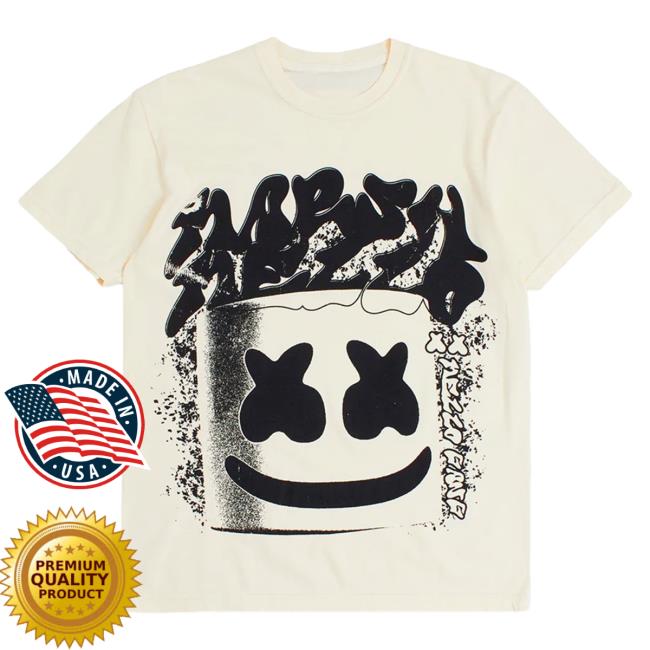 Marshmello Music Merch Helmet Shirts