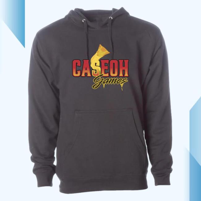 Official Caseoh Game Merch Caseoh Games Caseohgames Pullover Hoodie Black