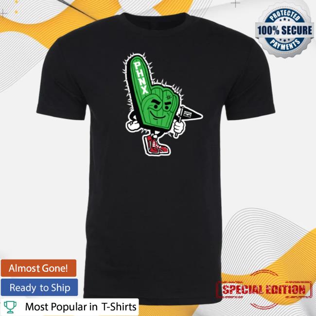 PHNX Mascot Black Long Sleeve Tee