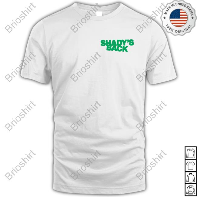Official Eminem Merch Guess Who's Back Back Again Shady's Back Tell A Friend Shirt