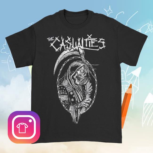 Official Kings Road Merch Store The Casualties Crust Reaper | Popover Shirt