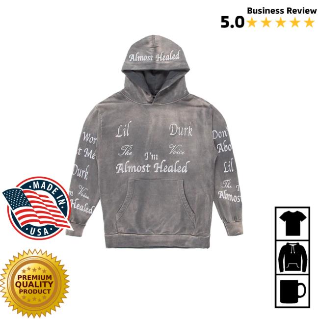 Lil Durk Official Merch Dont Worry About Me Hoodie