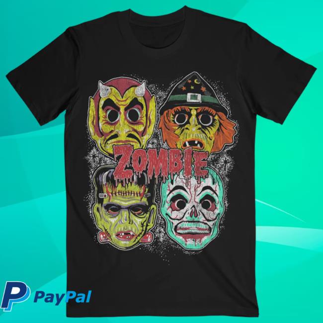 Rob Zombie Mask Work New T Shirt Rob Zombie Merch Shop