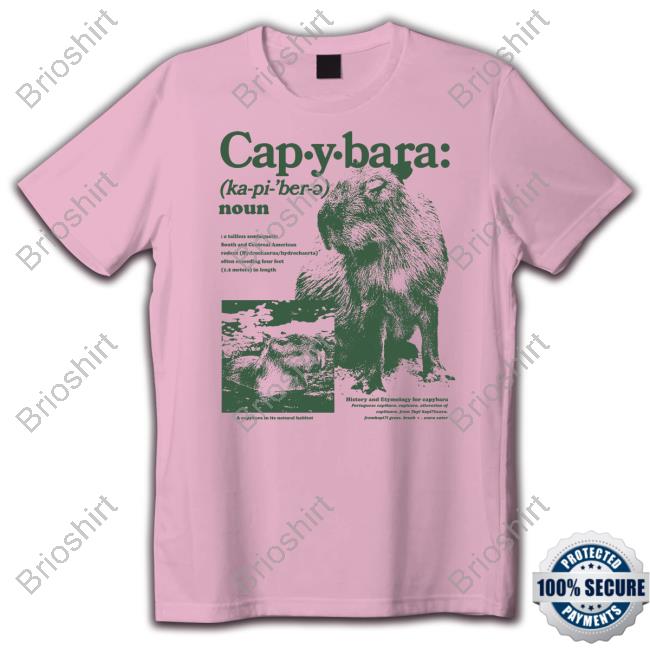 Capybara Defined Limited Edition T-Shirt