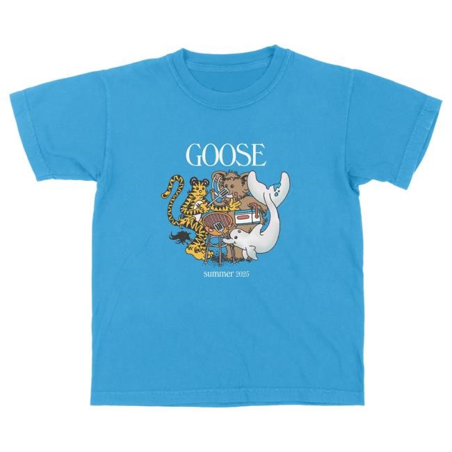 Official Goose The Band Merch EMG Kids T Shirt