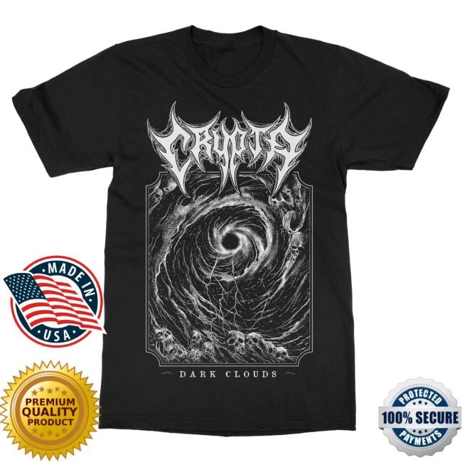 Official Indie Merch Store Shop Crypta Dark Clouds Shirt IndieMerchStore
