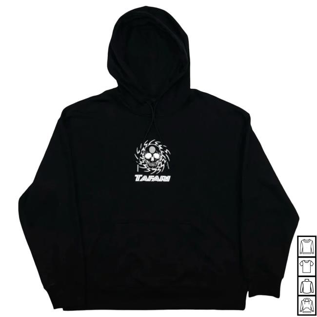 Tafariworld Frequency Skull Long Sleeve Hoodie