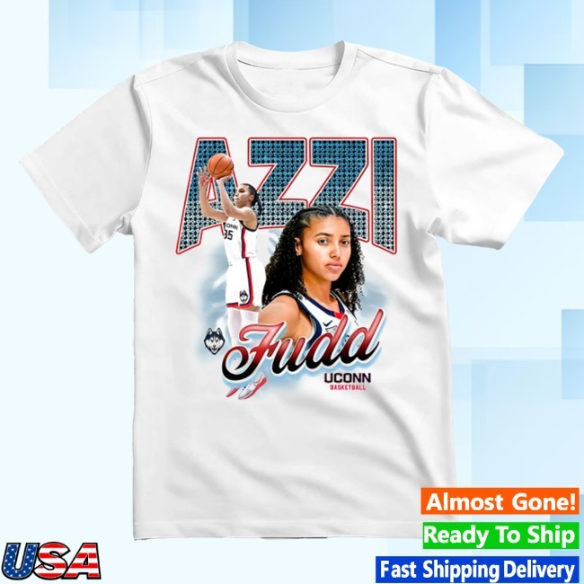 Official Azzi Fudd Uconn Basketball Tee - Azzi