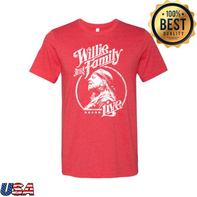 Nelson Merch Exclusive Willie & Family Live Sweatshirt Willienelson