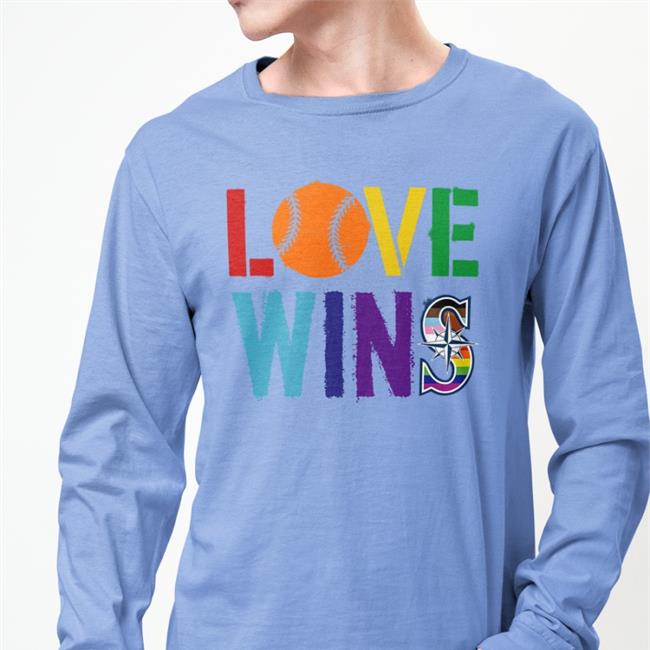 Love Wins Lgbtq Seattle Mariners Shirts