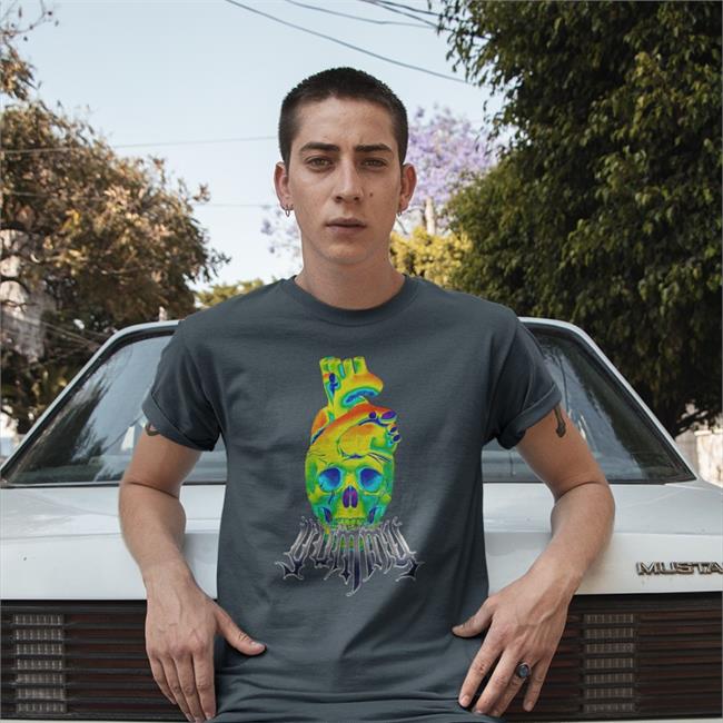 Tarayummy Merch Tarayummy Heatmap Black Tee Fanjoy
