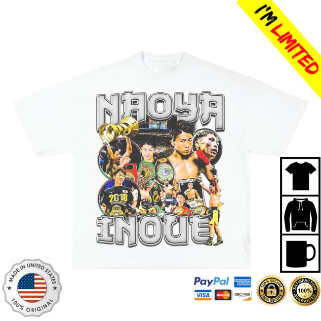 Official Game Changer Naoya Inoue Shirt 2023 White GameChanger