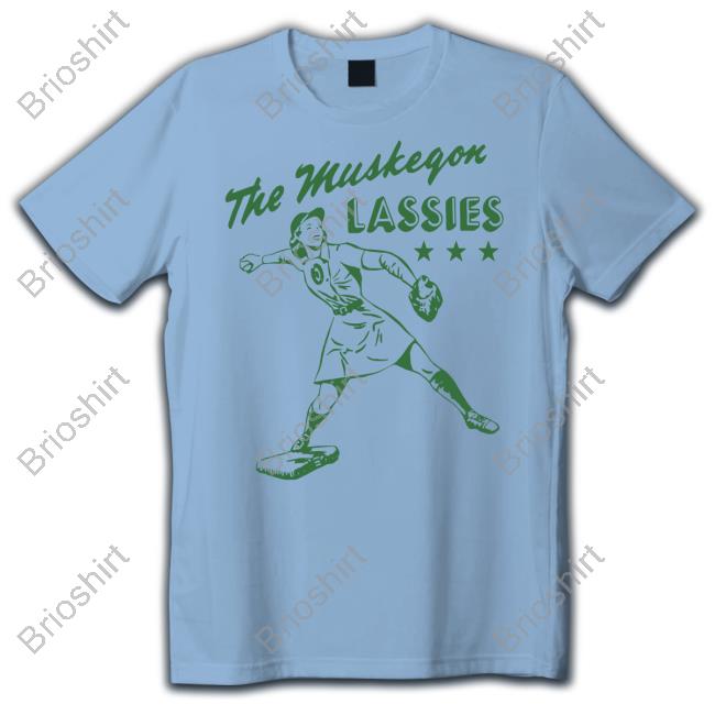 Homage Merch AAGPBL The Muskegon Lassies Long Sleeved T Shirt