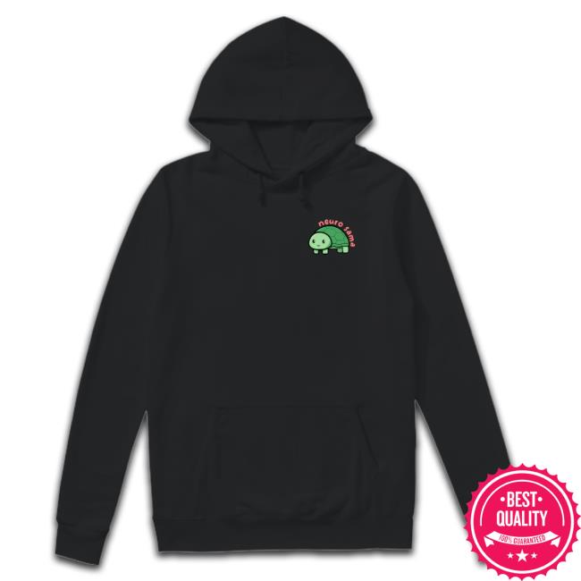 Official Neuro-Sama Vedal Heart Heart Heart Hooded Sweatshirt