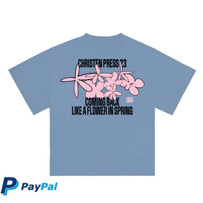 Christen Press 23 Flower New Tee Re—Inc Shop