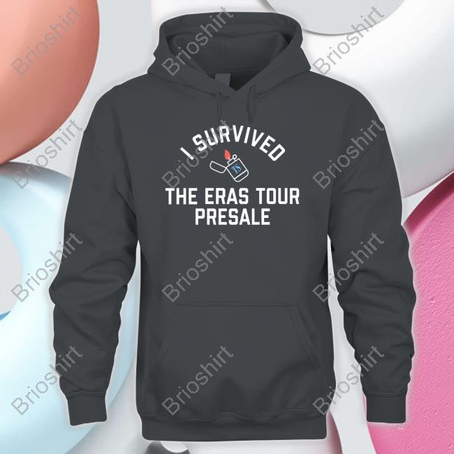 I Survived The Eras Tour Presale Tee Shirt Pittsburgh Clothing Company Merch