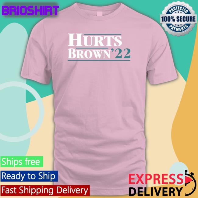 Jalen Hurts A.J. Brown Hurts Brown 22 Long Sleeve Shirt Pamela Hurts