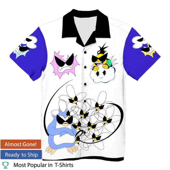 Vapor95 Clothing Store Crimewave Hawaiian Top Shirt Vapor 95