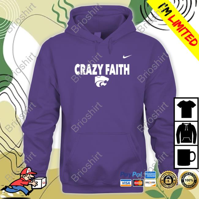 Nike Crazy Faith K-State Shirt New