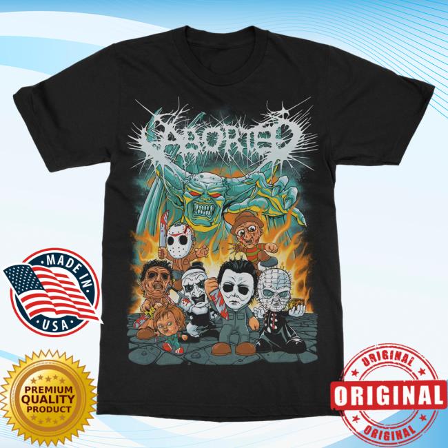 Official Indie Merch Store Shop Aborted "Disney Macabre" T Shirt IndieMerchStore
