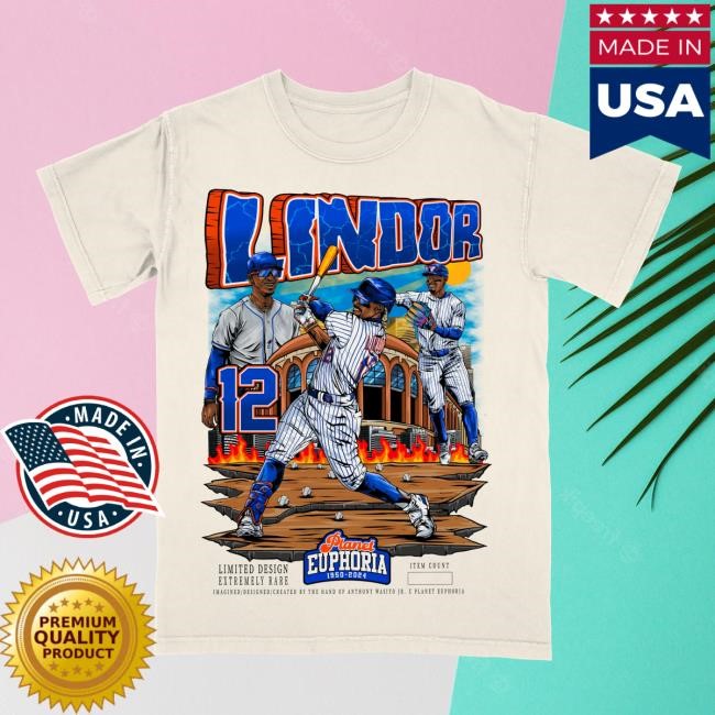 Planet Euphoria Merch Francisco Lindor Tee #/500 – Euphoria Shop