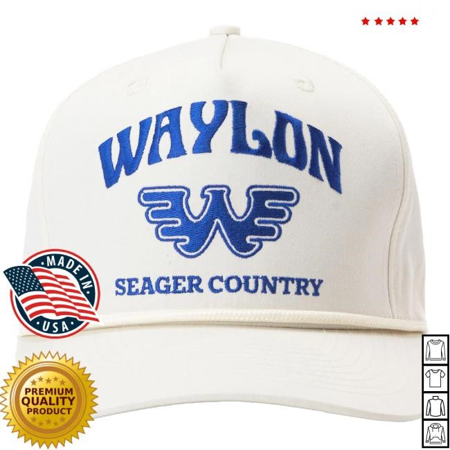 Official Seager Clothing Store Shop Seager Seager X Waylon Jennings Country Snapback Hat Black Seagerco
