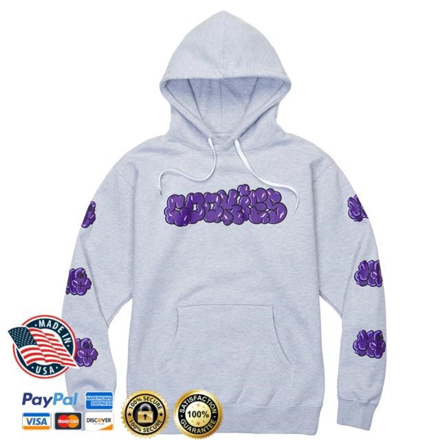 Official Cookies Merch Store Mqizm Popover Shirt Grey - Cookies X Mqizm Cookies Apparel Clothing Shop Cookiessf