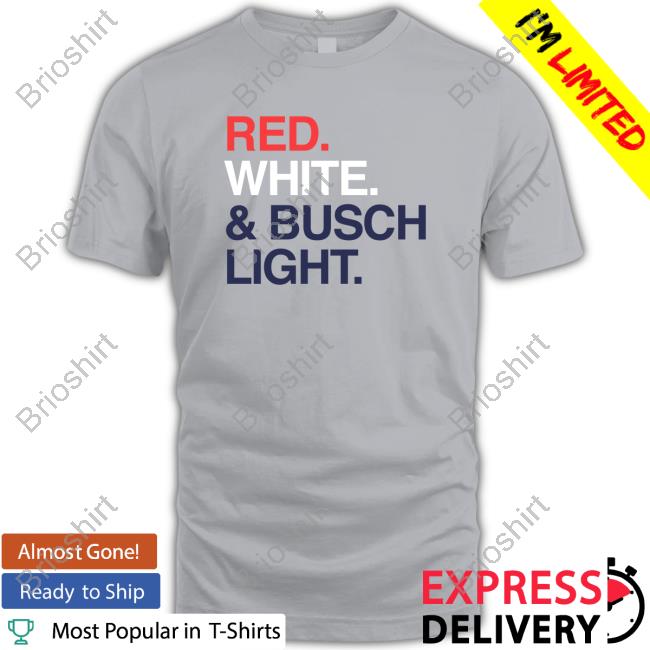 Olivia Beavers Red White And Busch Light Shirt Rodney Davis
