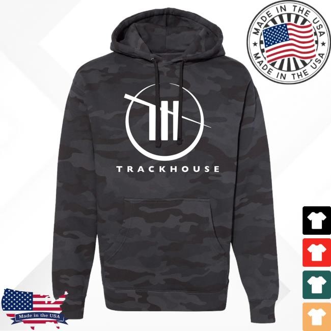 Trackhouse Black Camo Attractive Hoodie Trackhouse Racing Team Official