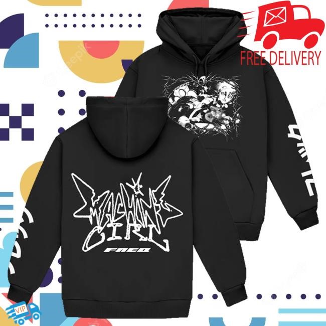 Official Machine Girl Merch Shop Machine Girl Super Freq Sweaters MachineGirl