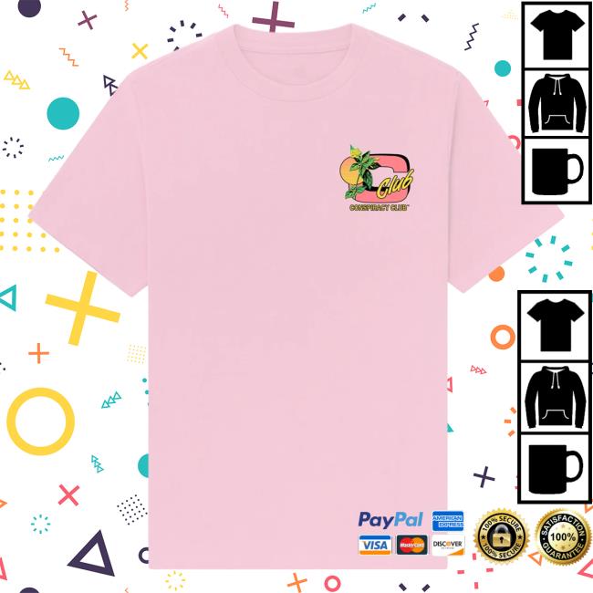 Official Shane Dawson Merch Conspiracy Club Retro Pink Tee