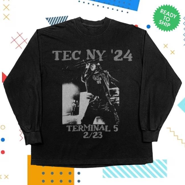 Official Lil Tecca Merch Store TEC NY '24 Long Sleeve T-Shirts