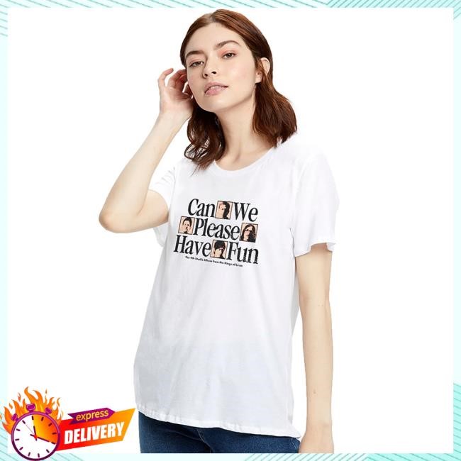 Kings Of Leon Shop Official Merch Clothing Faces Boyfriend Shirt (White)