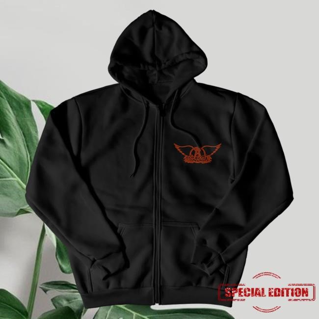 Official Aerosmith Store Tour '77 Zip Hoodies