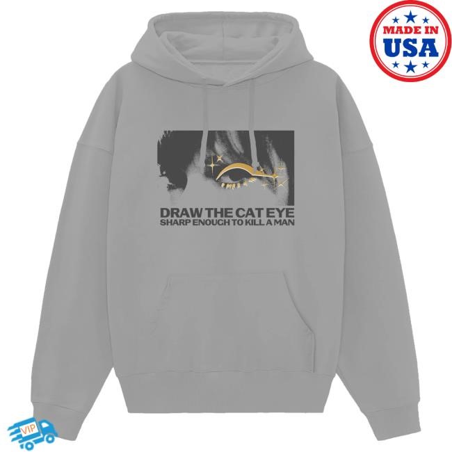 Official Taylor Swift Merch Store Draw The Cat Eye Attractive Hoodie Taylor Swift Apparel Clothing TaylorSwift