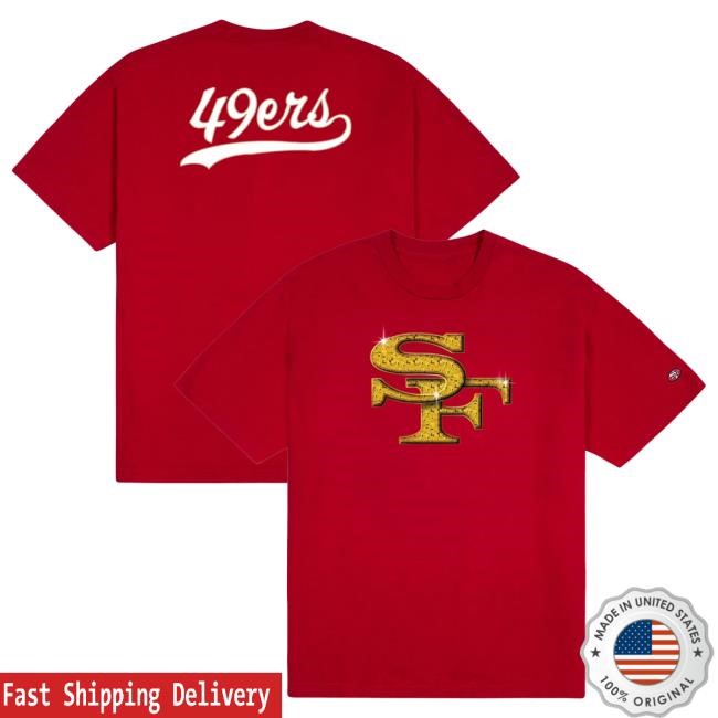 Official Golf Wang Merch 49Ers Cutout Shirt by Golf Wang x NFL