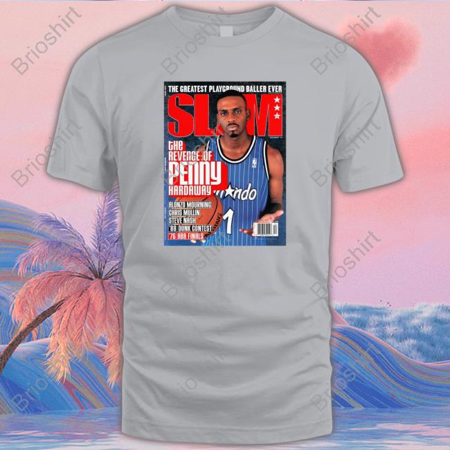 Mitchell And Ness Slam Cover Orlando Magic Penny Hardaway Shirts