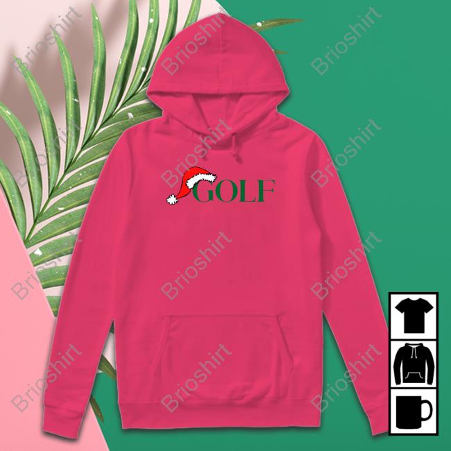 Golf Santa T Shirt Golf Santa Merry Christmas Shirt