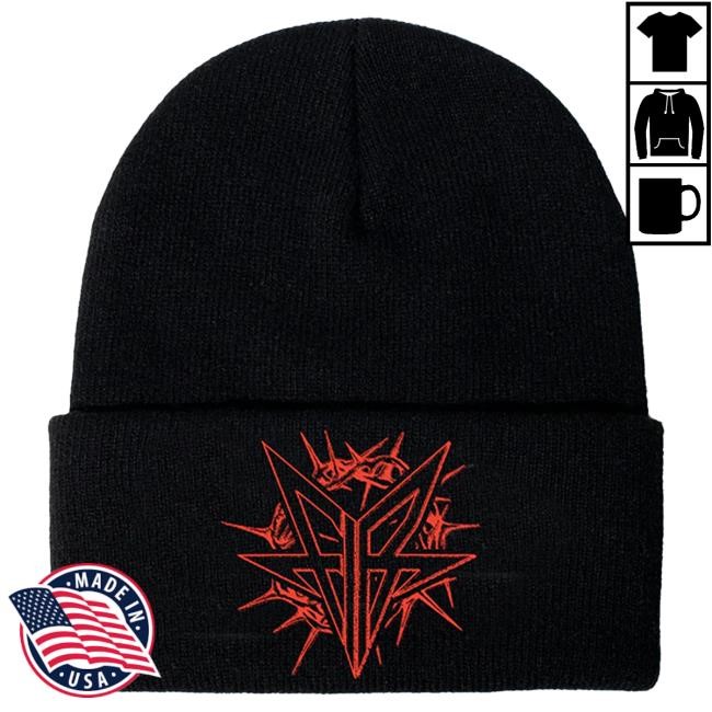 Official Falling In Reverse Merch Shop Falling In Reverse Crown Of Thorns Beanie