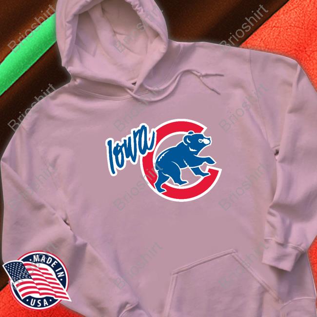 MiLB Iowa Cubs Walking Bear Tee