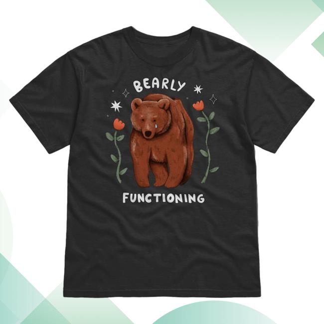 Beautiful Bastard Merch Philip Defranco Bearly Functioning (Alt) Shirt New PhilipDefranco Shop Beautifulbastard